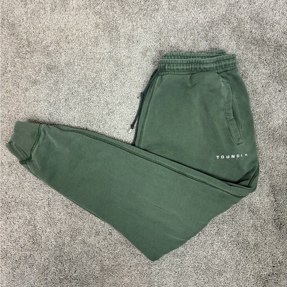 Green‎ youngla sweatpants joggers